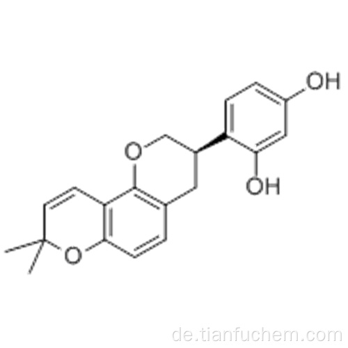 1,3-Benzoldiol, 4- (3,4-Dihydro-8,8-dimethyl-2H, 8H-benzo (1,2-b: 3,4-b &#39;) dipyran-3-yl) - (57194208) , R) - CAS 59870-68-7